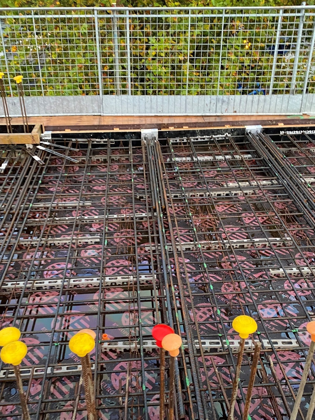 Concrete pouring Kelmar flats