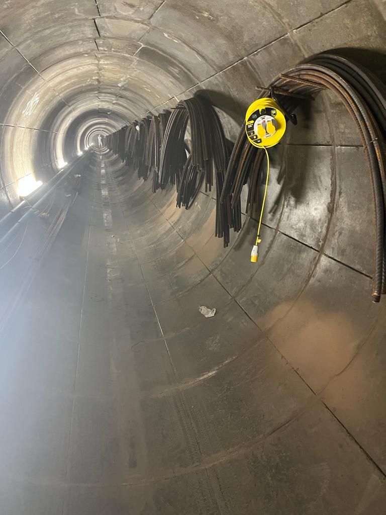 London Tunnel reinforcement works