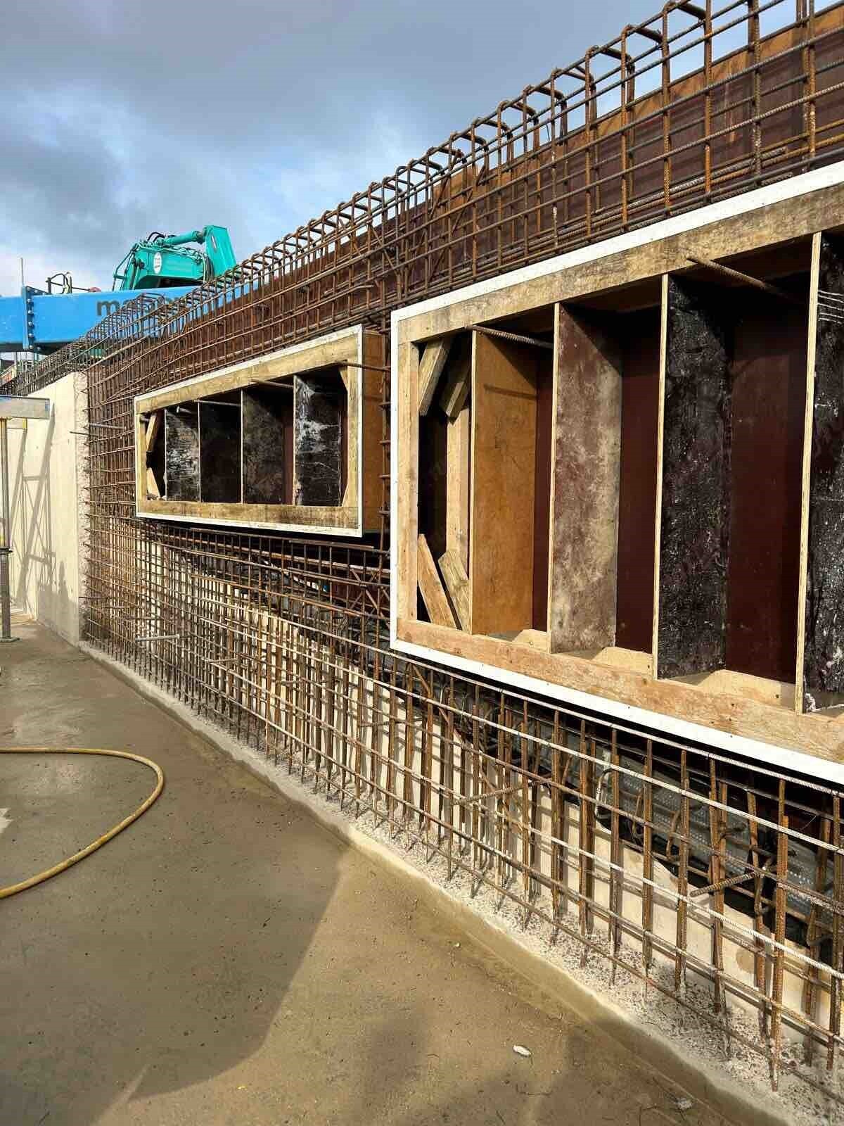 Heavy steel fixing reinforcement mesh