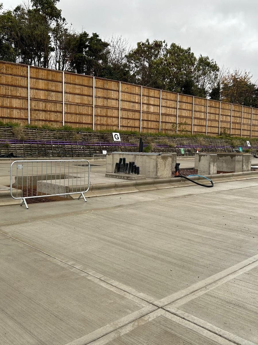 Excavation and ground leveling