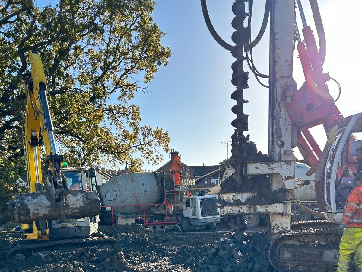 Piling works - CFA, Contiguous and Secant