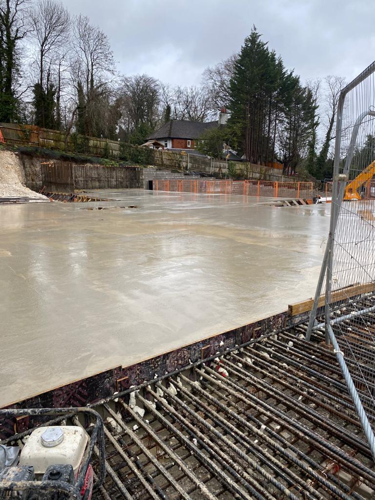 Cavity membrane basement waterproofing